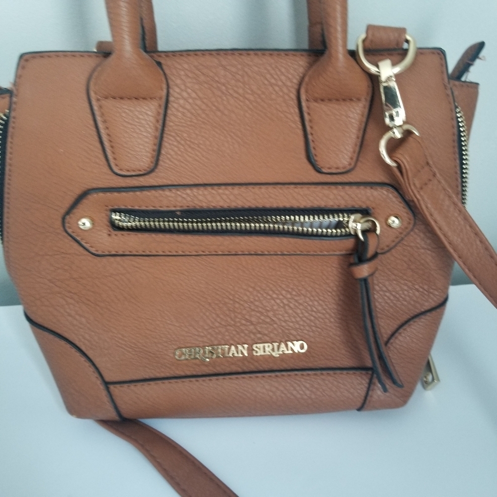 Christian Siriano For Payless Brown Hand/Shoulder Bag/Purse - Picture 4 of 14
